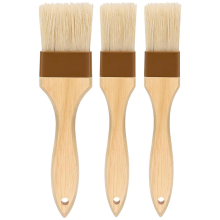 Pastry Brush,Basting Brush for Cooking,Natural Bristle BBQ Brush