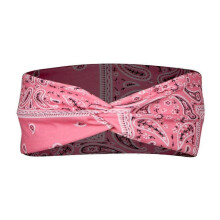 (pink cashew nuts) Headbands for Women, Wide Boho Headband Floral Hairband Head Scarfs Elastic Flower Turbans for Women Girls Yoga Sport Fitness