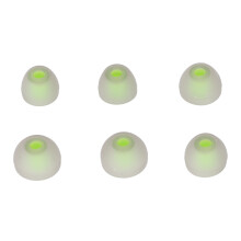 3 Size 6 Pcs Replacement Earplugs Soft Silicone