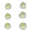 3 Size 6 Pcs Replacement Earplugs Soft Silicone 3
