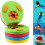 4 Pcs Kids Arm Float Discs EVA Swim Float Colorful 4