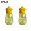 2PCS Wasp Bag Traps Yellow Plastic Wasp Deterrent 10