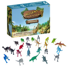 (Dinosaurs) Countdown 24 Animals Calendar Kit Christmas Home Decor Diy Partys Gift Supplies