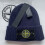 (Navy) Knitted Winter Hat Outdoor Windproof Cold Proof Compass Warm Hat Decoration 1