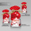 50 Pcs Large Christmas Sacks Party Gift Bags Drawstring Wrap Storage Present 6