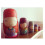 2 Sets Christmas Unpainted Wooden Nesting Dolls 5