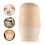 2 Sets Christmas Unpainted Wooden Nesting Dolls 2