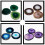 Drink Coaster Agate Round Heat Proof Stone Coaster 5