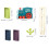60 Pcs Domino Train Blocks Set Automatic Laying 2