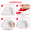 Toilet Seat Splash Guard Transparent Potty 7