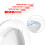 Toilet Seat Splash Guard Transparent Potty 2