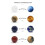 Simulation The Solar System Cosmic Planet System 4