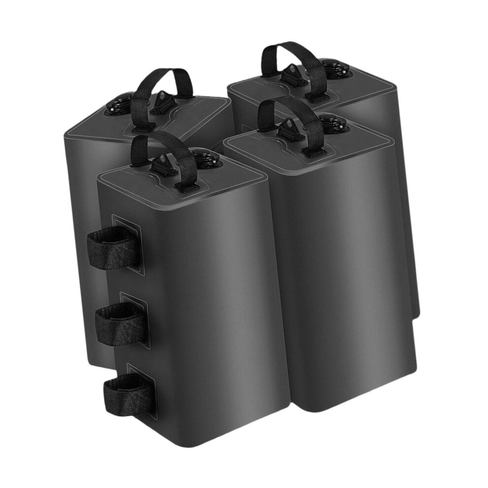 4pcs Canopy Weight Bags with Handles, Waterproof Sandbags for Outdoor Garden Camping, Heavy Duty Accessories-image-OPC-PK768GN-NEW