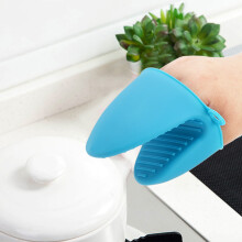 Haltbarer blauer Silikon-Backhandschuh – Schützt die Hände vor Hitze und Verbrennungen