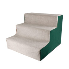 Removable Dog Steps, Durable Non-Slip Stairs for High Beds and Couches, Suitable for Small, Medium, Large Dogs and Cats