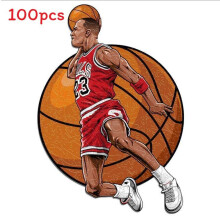 (Jordan) Kobe Cr7 Jordan Stephen Curry Messi Lebron Wooden Jigsaw Puzzle For Kids Toy