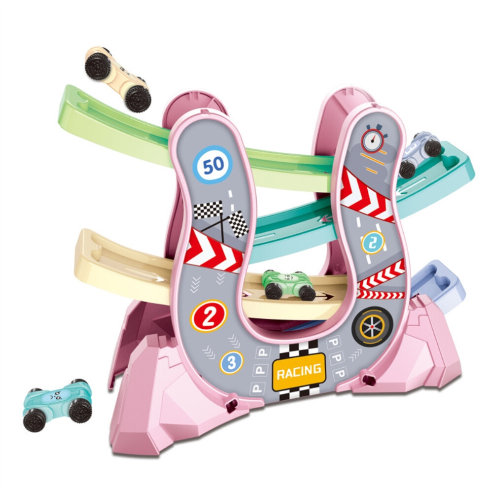 Car Ramp Race Track Toy for Click Clack Racing-image-OPC-PK76KH5-NEW