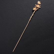 2pc DIY Antique Flower Hair Pin Set, 170mm Headpiece, Vintage Floral Hair Accessories, Color 5
