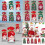 Pcs Large 50 Christmas Sacks Party Gift Bags Drawstring Present Storage Wrap 7
