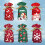 Pcs Large 50 Christmas Sacks Party Gift Bags Drawstring Present Storage Wrap 3