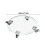 Round Acrylic Tray Multipurpose Sturdy Stable 5