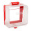 Emergency Stop Button Cover Latch, Transparent Plastic Push Button Switch Protection Lock, Compatible with Standard Stop Switches 5
