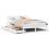 VidaXL vidaXL Bed Frame with Drawers Home Bed Base White 120x200 cm Solid Wood Pine 1
