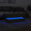 VidaXL vidaXL Coffee Table with LED Lights End Table Tea Side Sofa Table Sonoma Oak 5