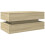 VidaXL vidaXL Coffee Table with LED Lights End Table Tea Side Sofa Table Sonoma Oak 9