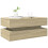 VidaXL vidaXL Coffee Table with LED Lights End Table Tea Side Sofa Table Sonoma Oak 6