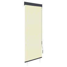 (cream, 60 x 250 cm) vidaXL Outdoor Vertical Roller Blind 60cm Balcony Shade Screen Multi Colours