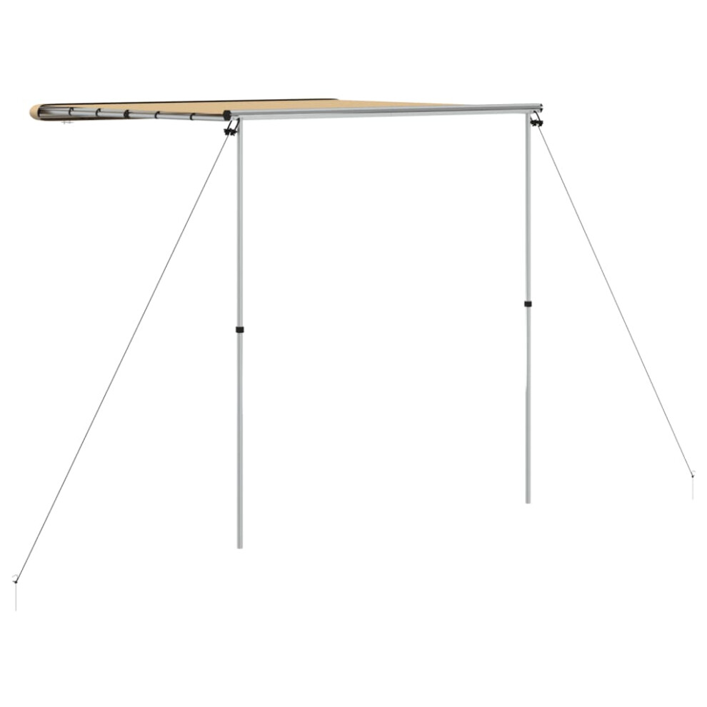 Vidaxl (1.8 X 2 X 2.15 M) Camper & Caravan Awning Beige Mobile Home Trailer Awning Multi Sizes