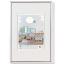 (silver, 70 x 100 cm) Walther Design Picture Frame New Lifestyle Photo Poster Multi Colours/Sizes