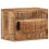 VidaXL (40 x 30 x 25 cm) vidaXL Wall-mounted Bedside Cabinet Bed Table Nightstand Solid Wood Mango 11