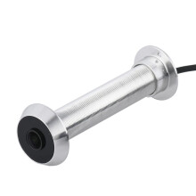 1080P Smart Life Digital Peephole Door Camera with WiFi IR Night Vision, EU Plug, Silver Finish, Home Security Viewer