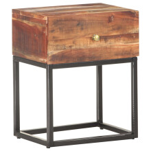 (40 x 30 x 50 cm) vidaXL Rough Acacia Wood Coffee Table Side Tea Table Living Room Furniture