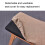 Footstool Wooden Structure Sponge Cushion Step 5