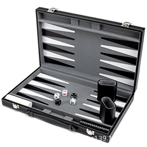 Portable Backgammon Set Travel Chess Games for 1