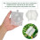 10PCS Plant Rooting Propagator Ball Transparent 8
