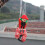 Funny Colorful Pull String Puppet Vintage Clown 4