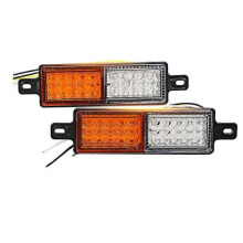 2pcs 12V 24V 30 LED Car Truck Bull Bar Light Bullbar Front Bumper Light Front Indicator Park Lamp Signal Bulb Trailer