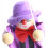 Funny Colorful Pull String Puppet Vintage Clown 11
