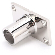 Edelstahl 90 rechteckiger Pollerfundament für Yacht 22mm