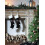 Black Candy Cane Snowflake Knitted Plush 14