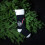 Black Candy Cane Snowflake Knitted Plush 6