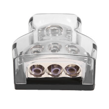 Auto-HiFi-Stromversorgung Verteilerblock 1*0GA Eingang 3*4GA Ausgang