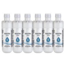 (6pcs) Replace Refrigerator Water Filter For LG LT1000P, ADQ74793501, ADQ74793502, MDJ64844601, Kenmore 46-9980, 9980