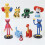 Game Characters PVC Doll Cartoon Cake Figure 4
