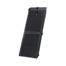 Folding Pet Ramp for Cars, Foldable Dog Stairs for Trucks, Durable Black Dog Ladder with Anti-Slip Steps