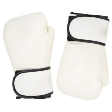 Erwachsenenweiße atmungsaktive Boxhandschuhe für Sandsack MMA, 26cm